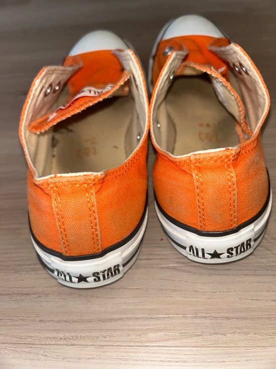 Converse Slip-On All Star Canvas Sneakers Unisex M-6 W-8 Orange Casual Athletic - Picture 5 of 10